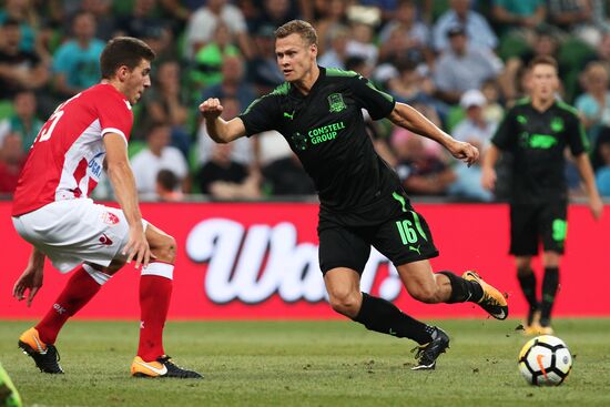 Football. UEFA Europa League. Krasnodar vs. Crvena Zvezda