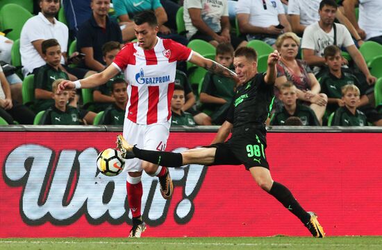 Football. UEFA Europa League. Krasnodar vs. Crvena Zvezda