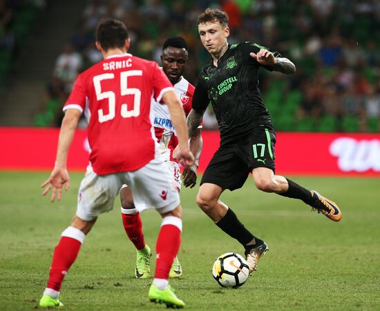 Football. UEFA Europa League. Krasnodar vs. Crvena Zvezda