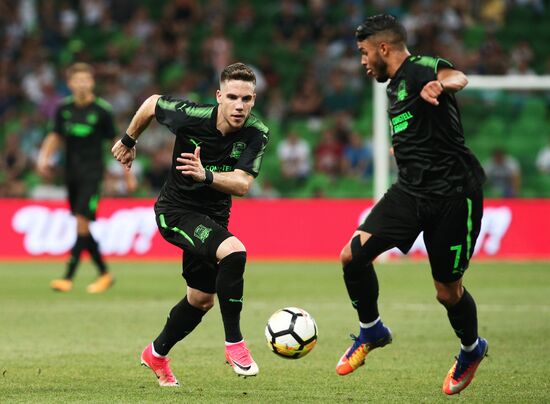 Football. UEFA Europa League. Krasnodar vs. Crvena Zvezda