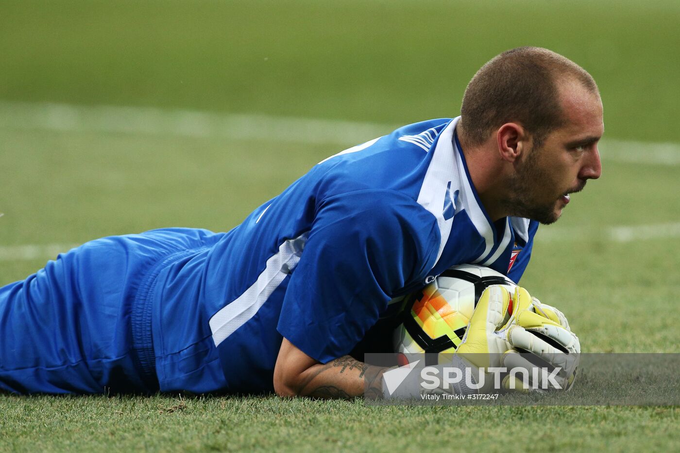 Football. UEFA Europa League. Krasnodar vs. Crvena Zvezda