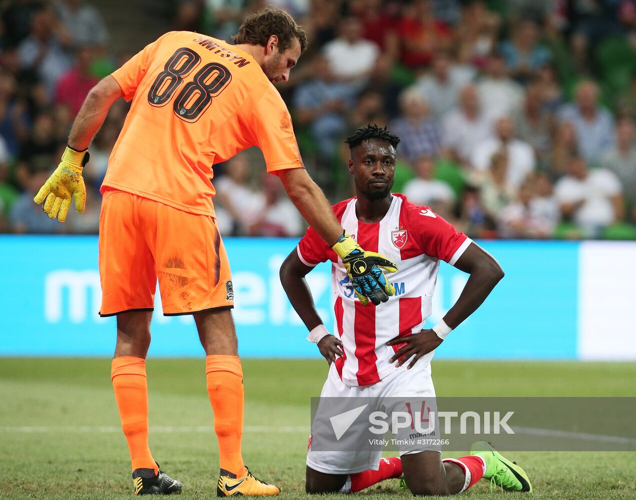 UEFA Europa League. Krasnodar vs. Crvena Zvezda