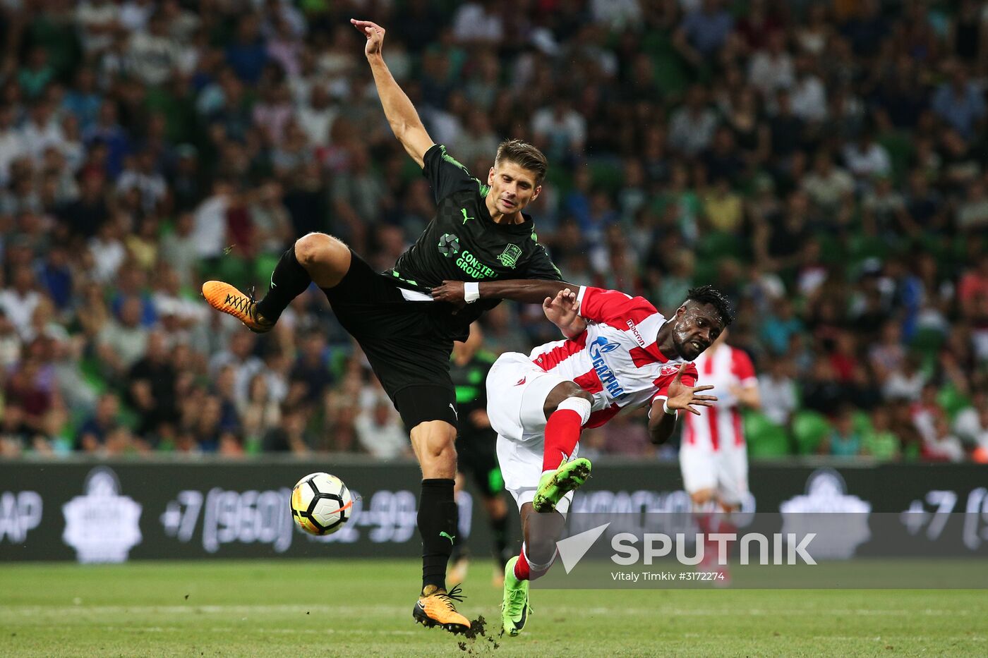 UEFA Europa League. Krasnodar vs. Crvena Zvezda