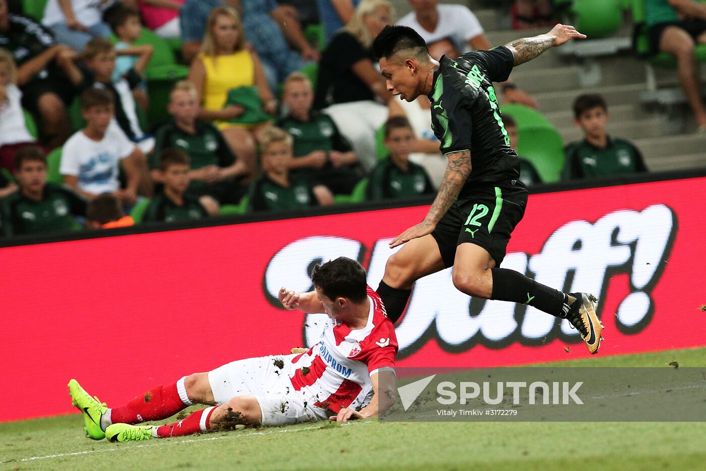 UEFA Europa League. Krasnodar vs. Crvena Zvezda