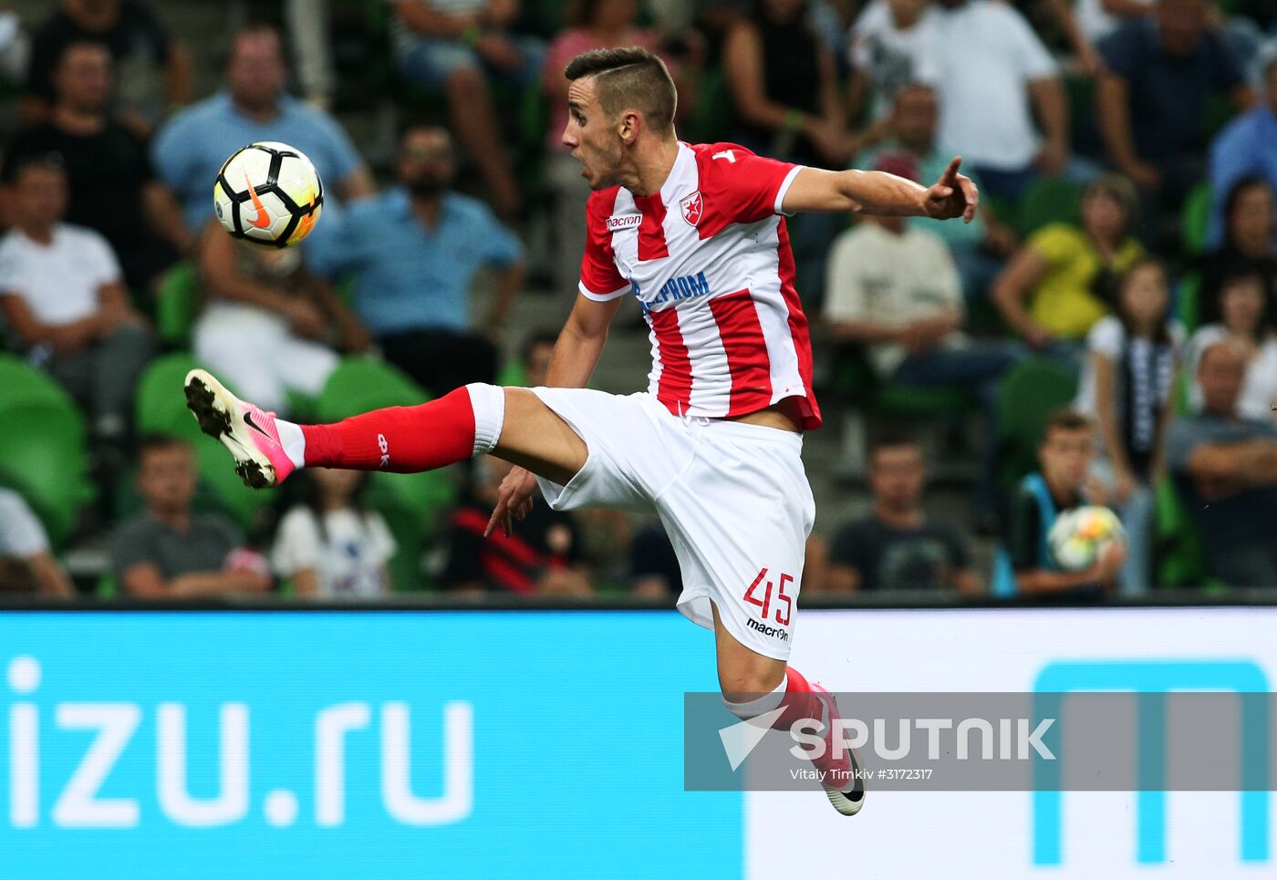 UEFA Europa League. Krasnodar vs Crvena Zvezda
