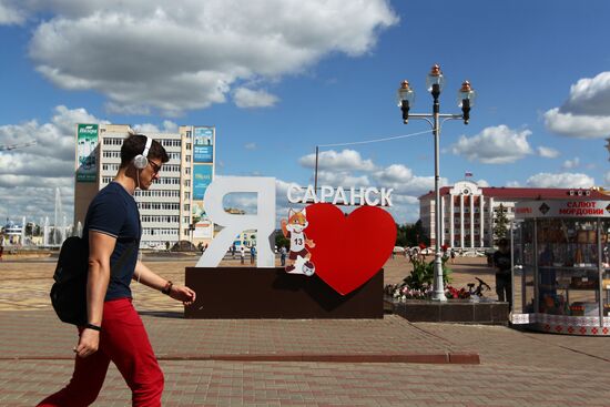 Russian cities. Saransk