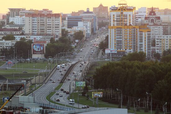 Russian cities. Saransk