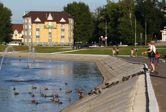Russian cities. Saransk