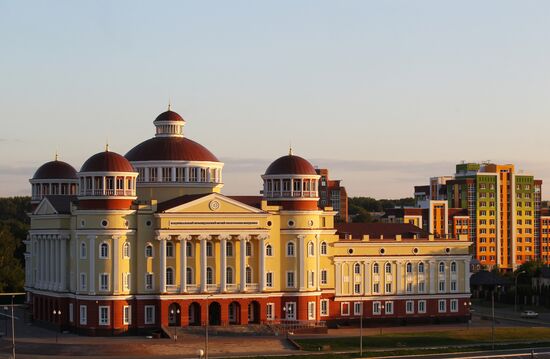 Russian cities. Saransk