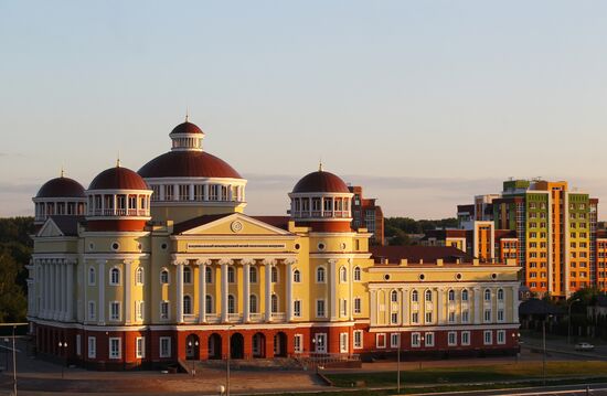 Russian cities. Saransk