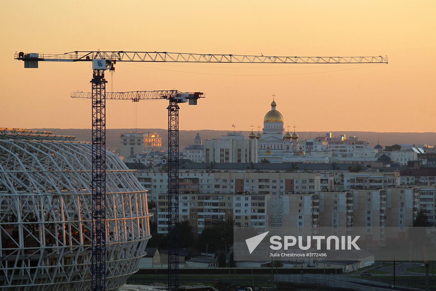 Russian cities. Saransk