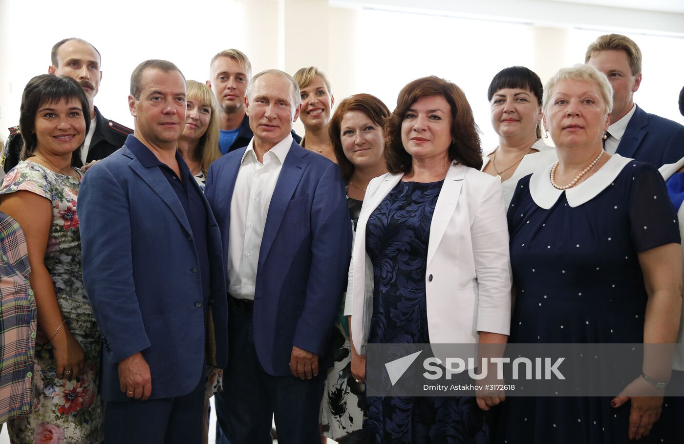 President Putin, Prime Minister Medvedev visit Sevastopol