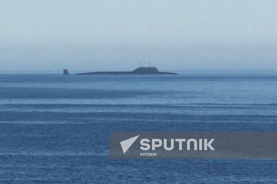Northern Fleet's nuclear submarine Severodvinsk launches Kalibr cruise missile