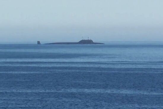 Northern Fleet's nuclear submarine Severodvinsk launches Kalibr cruise missile