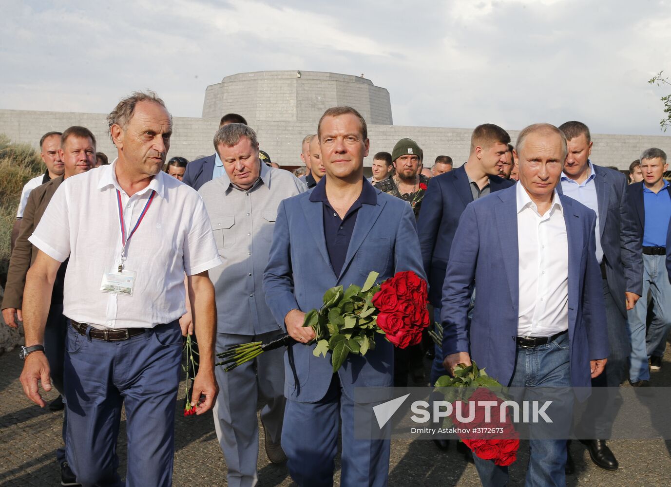 President Putin, Prime Minister Medvedev visit Sevastopol