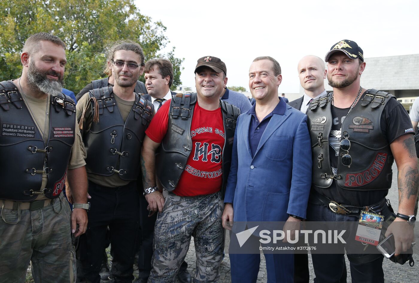 President Putin, Prime Minister Medvedev visit Sevastopol