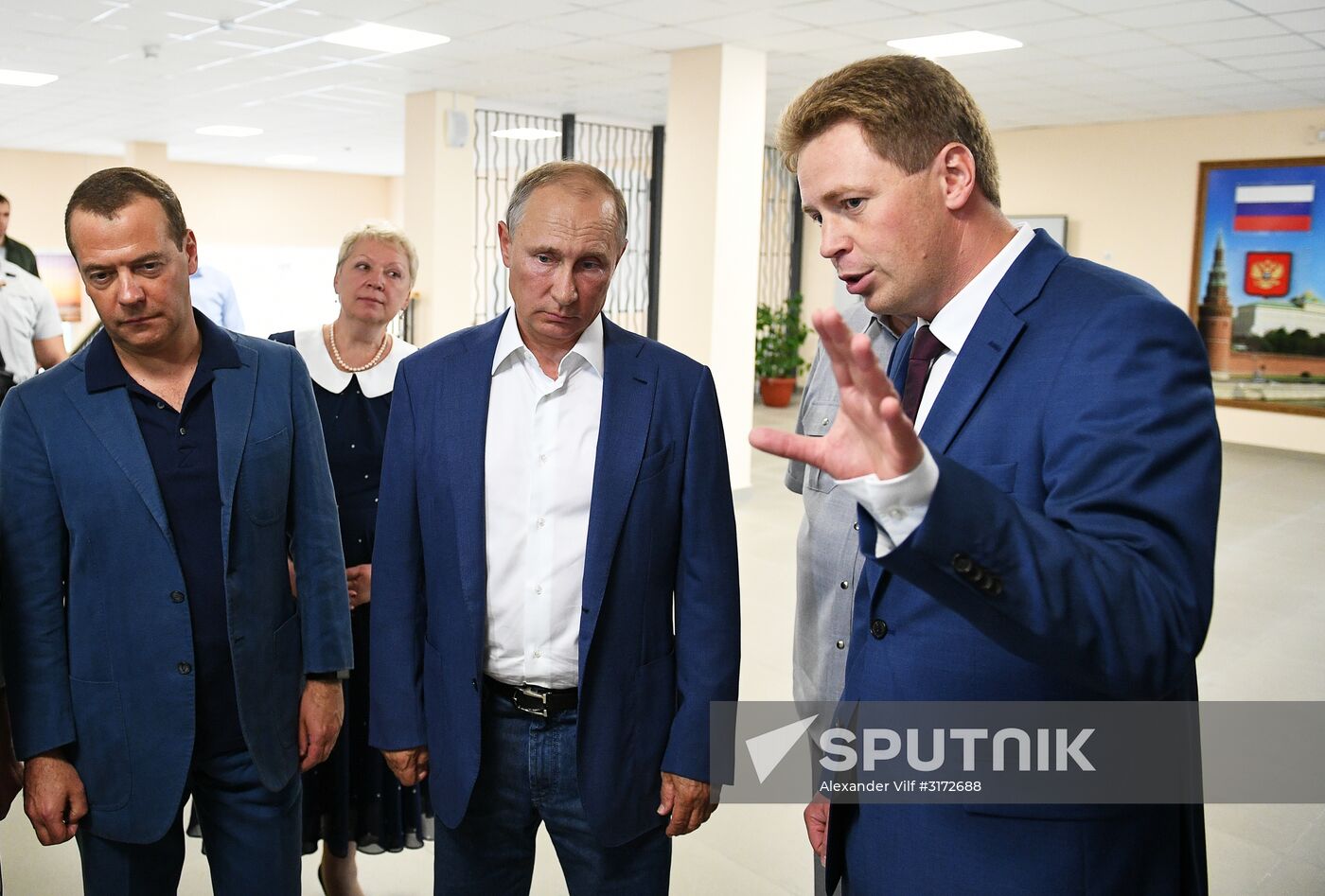 President Putin, Prime Minister Medvedev visit Sevastopol