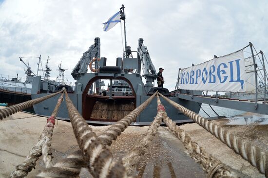 Seagoing Minesweeper Kovrovets of Black Sea Fleet