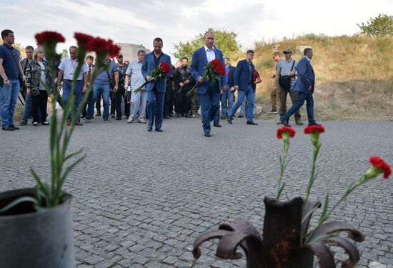 President Putin, Prime Minister Medvedev visit Sevastopol