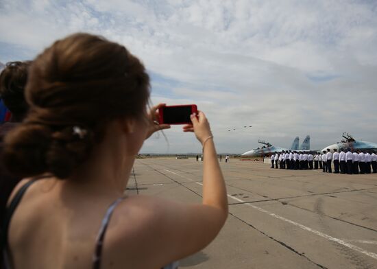 Doors Open Day marks 105th anniversary of Russian Air Force at South Military District's aviation regiment