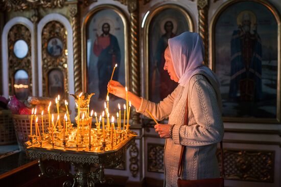 Feast of the Transfiguration of Our Lord celebrated across Russia