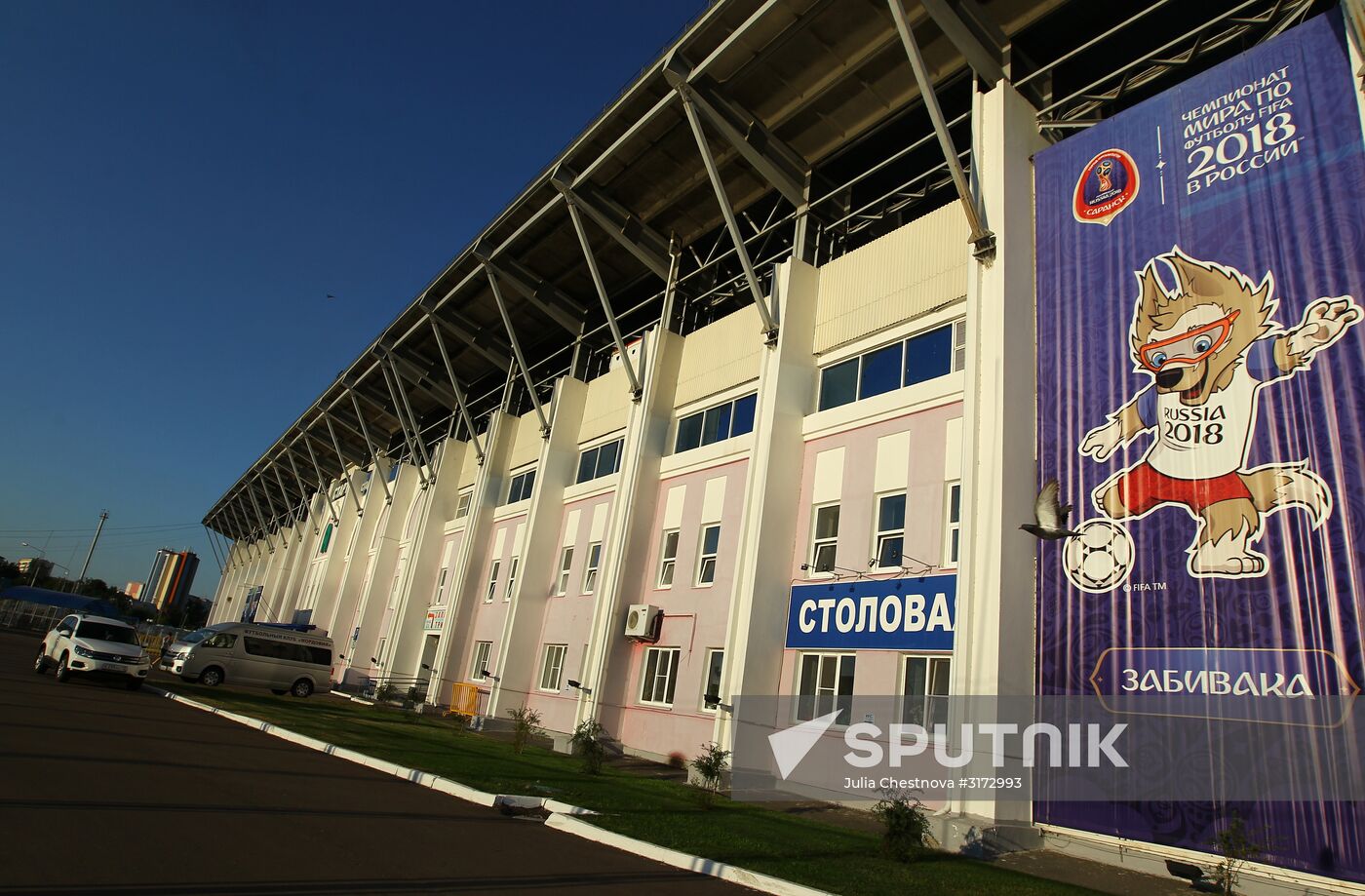Russian cities. Saransk