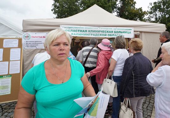 I Am Healthy campaign in Kaliningrad