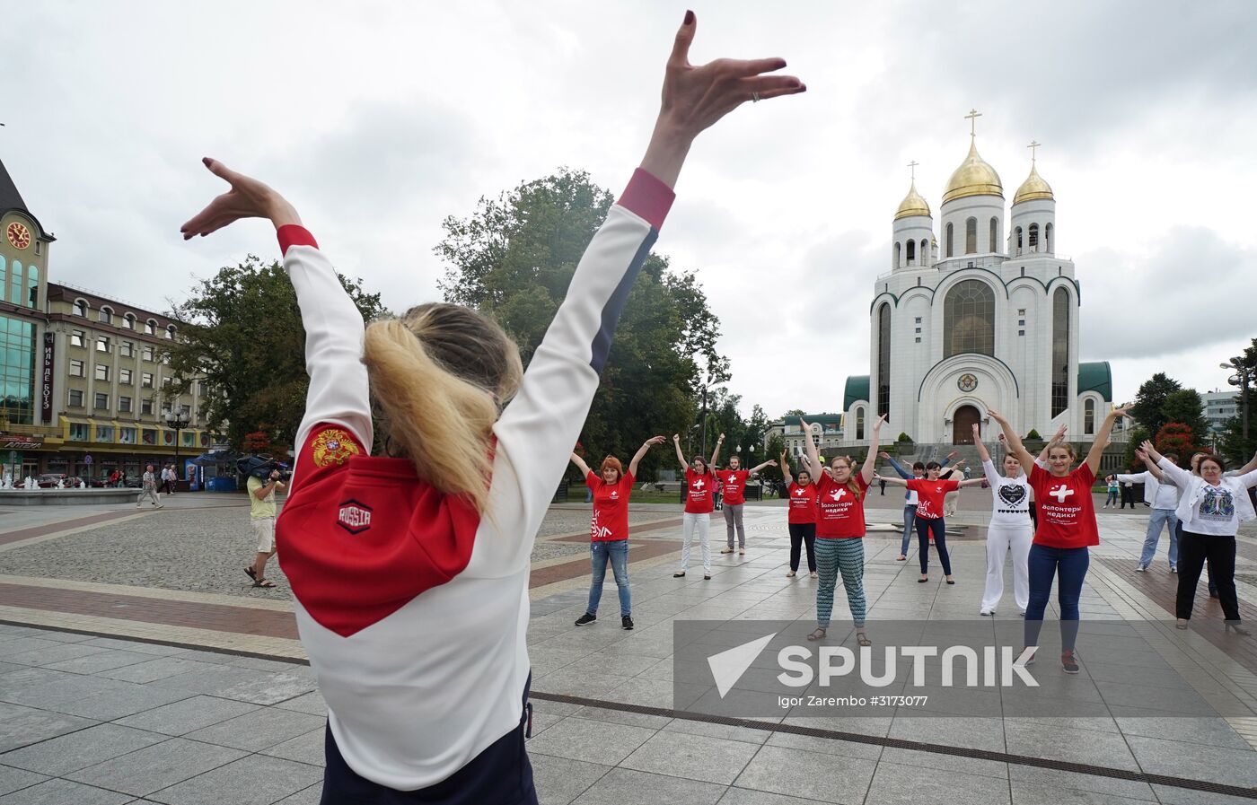 I Am Healthy campaign in Kaliningrad