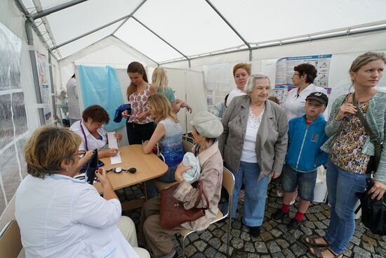 I Am Healthy campaign in Kaliningrad