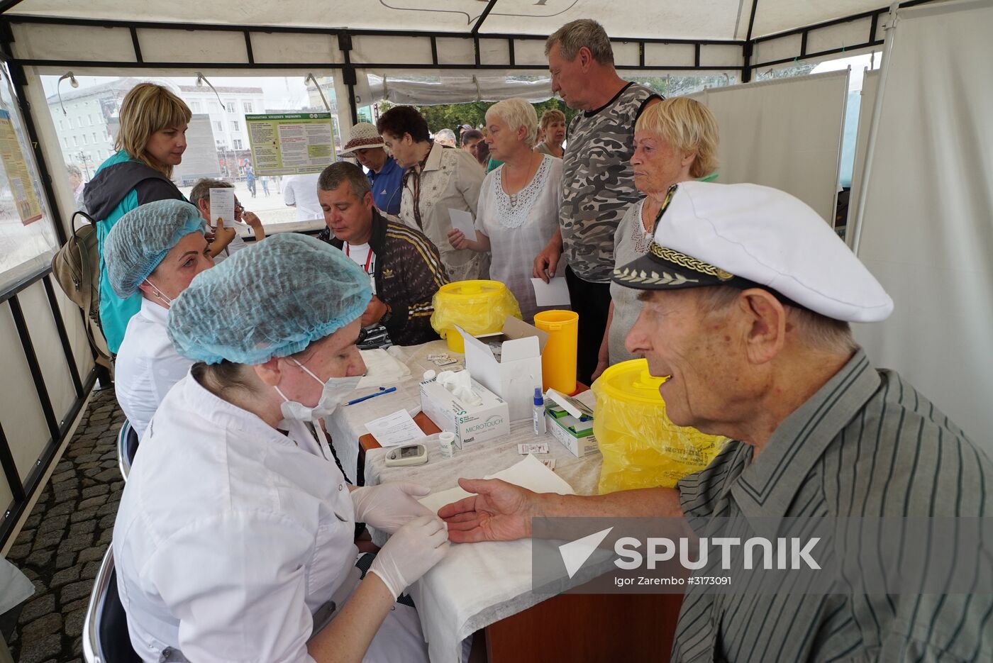 I Am Healthy campaign in Kaliningrad