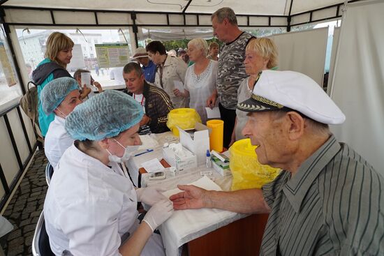 I Am Healthy campaign in Kaliningrad