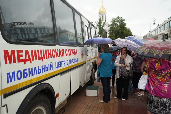 I Am Healthy campaign in Kaliningrad