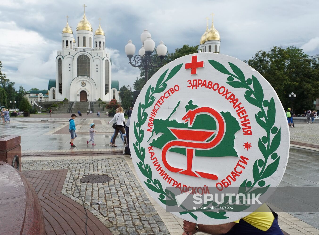 I Am Healthy campaign in Kaliningrad