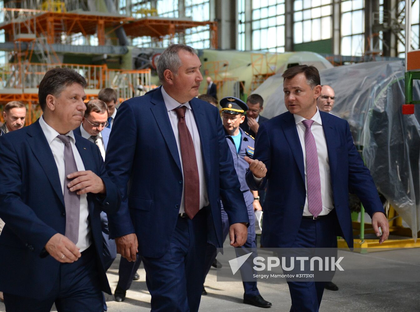 Russian Prime Minister Dmitry Rogozin visits Voronezh
