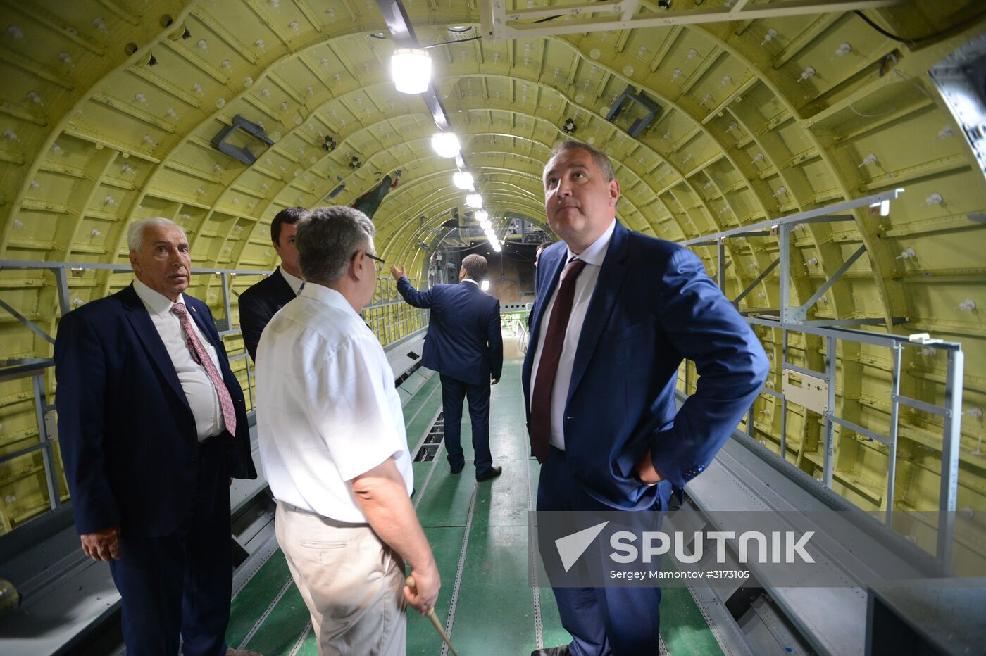 Russian Prime Minister Dmitry Rogozin visits Voronezh