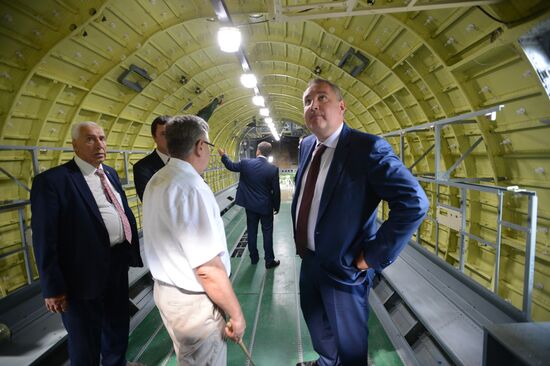 Russian Prime Minister Dmitry Rogozin visits Voronezh