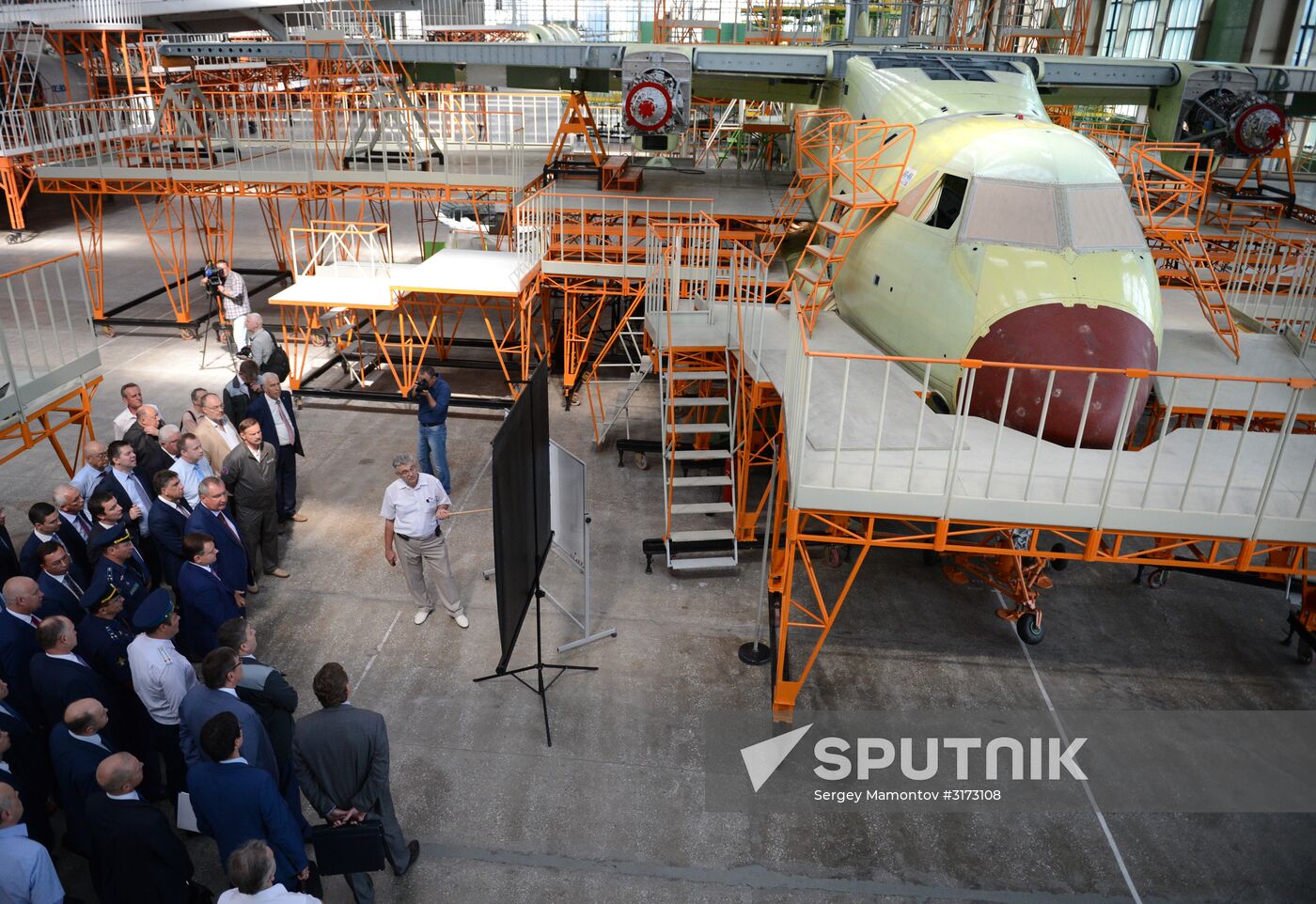 Russian Prime Minister Dmitry Rogozin visits Voronezh