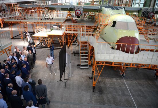 Russian Prime Minister Dmitry Rogozin visits Voronezh