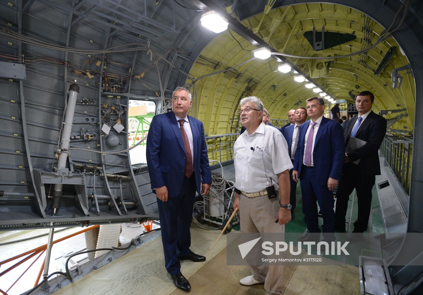 Russian Prime Minister Dmitry Rogozin visits Voronezh