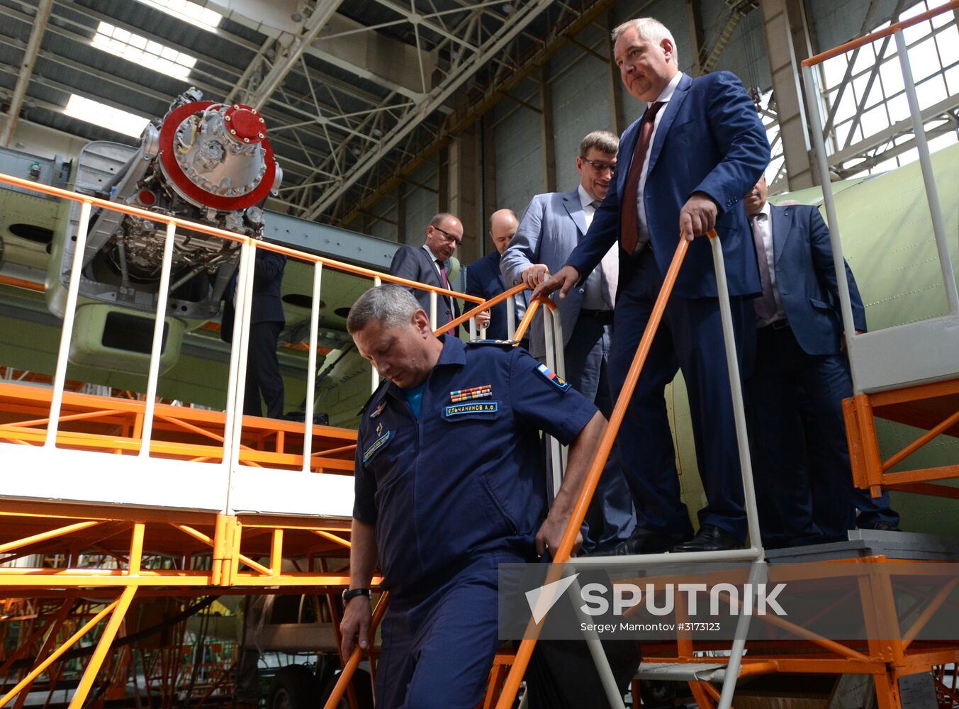 Russian Prime Minister Dmitry Rogozin visits Voronezh