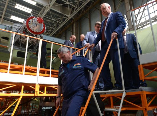 Russian Prime Minister Dmitry Rogozin visits Voronezh