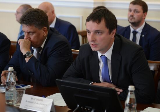 Russian Prime Minister Dmitry Rogozin visits Voronezh