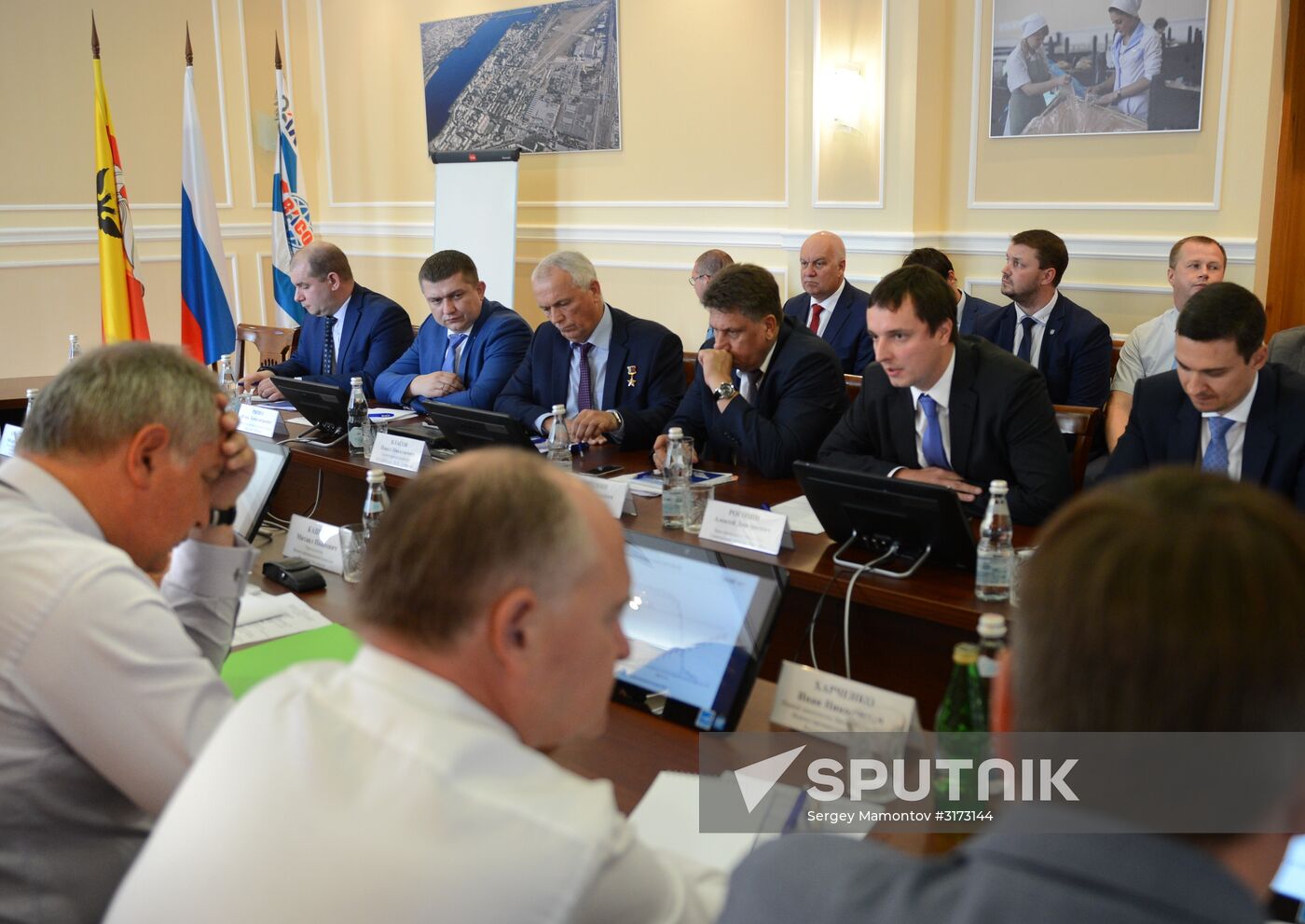 Russian Prime Minister Dmitry Rogozin visits Voronezh
