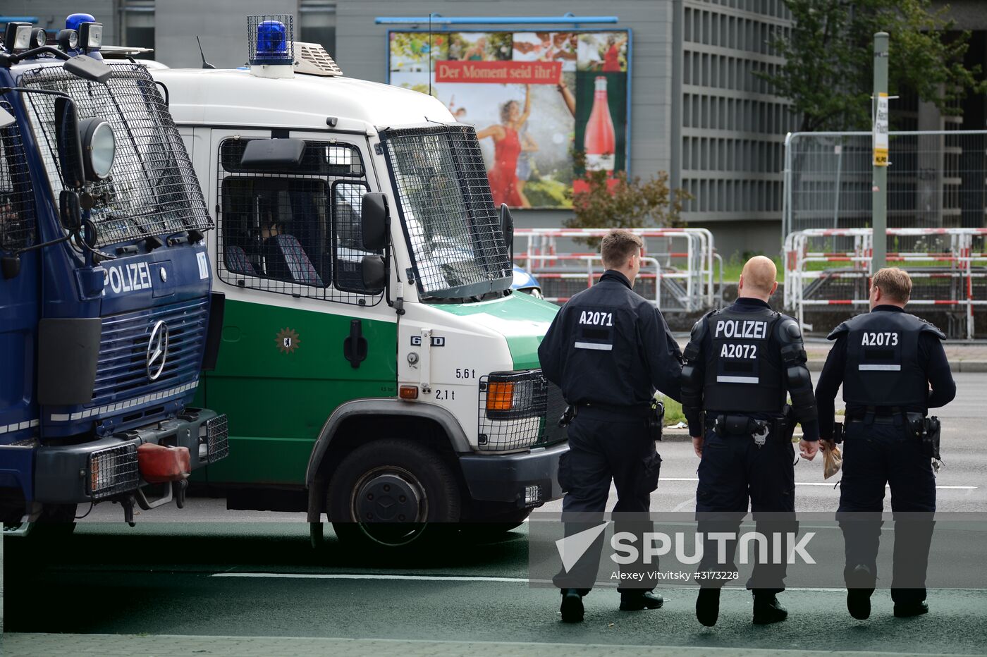 Neo-Nazi rally commemorating death of Rudolf Hess in Berlin