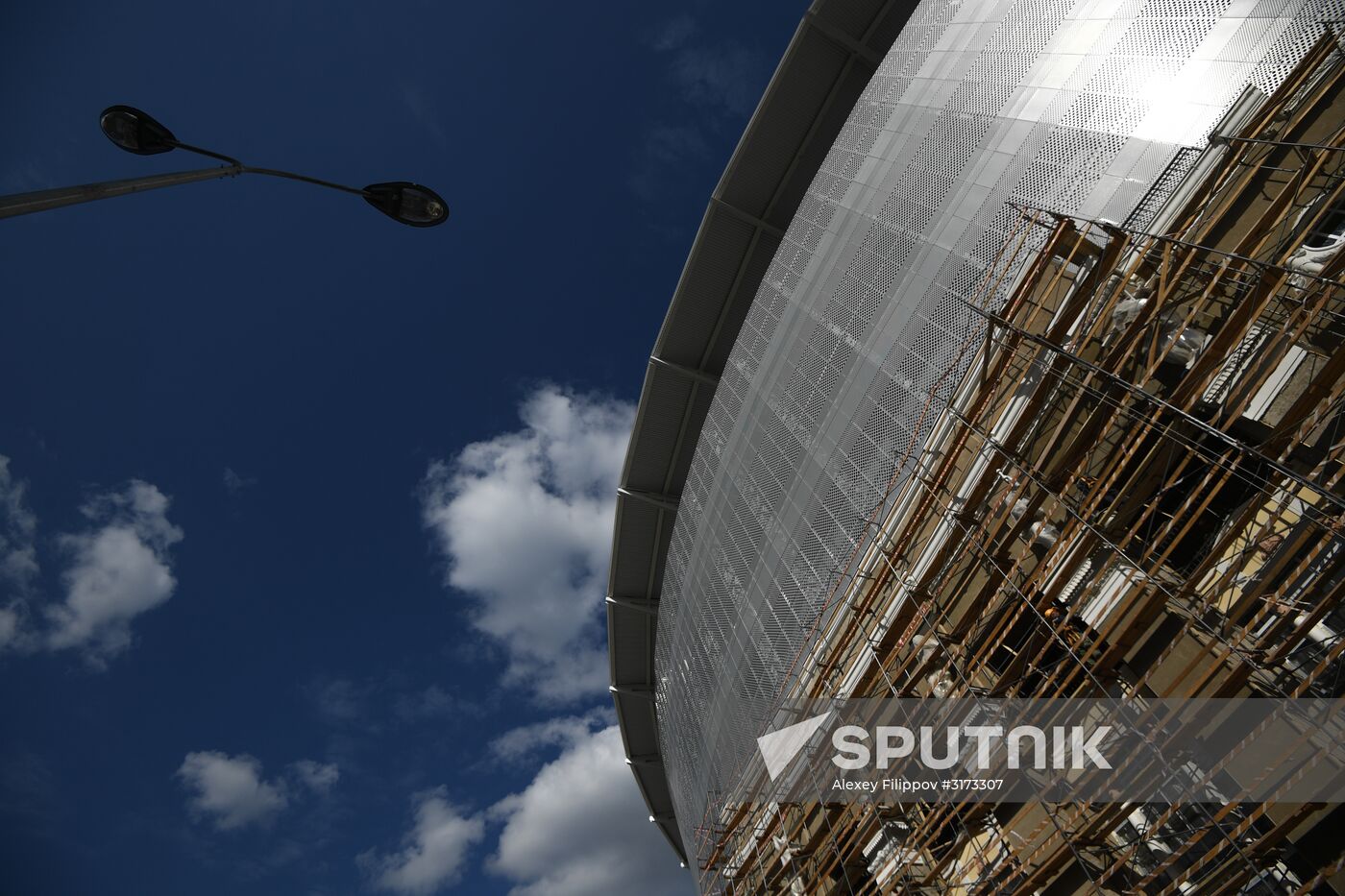 Cetral Stadium constructed in Yekaterinburg