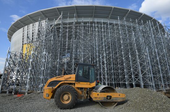 Cetral Stadium constructed in Yekaterinburg