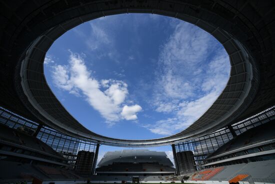 Cetral Stadium constructed in Yekaterinburg
