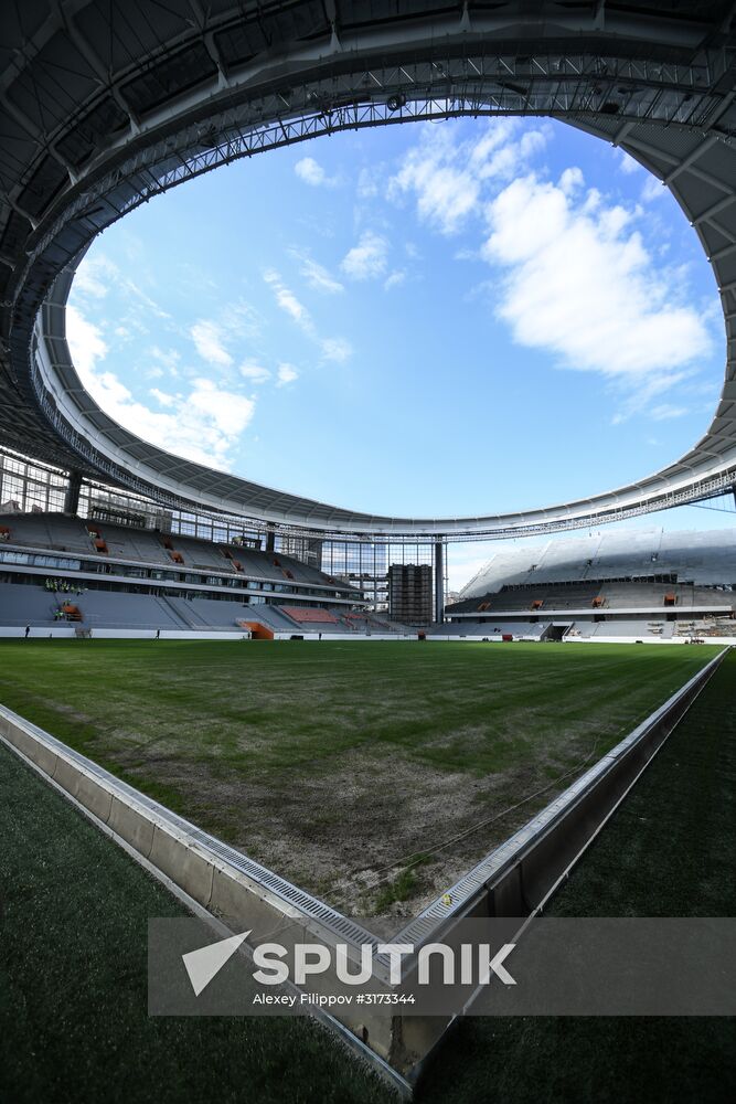 Cetral Stadium constructed in Yekaterinburg