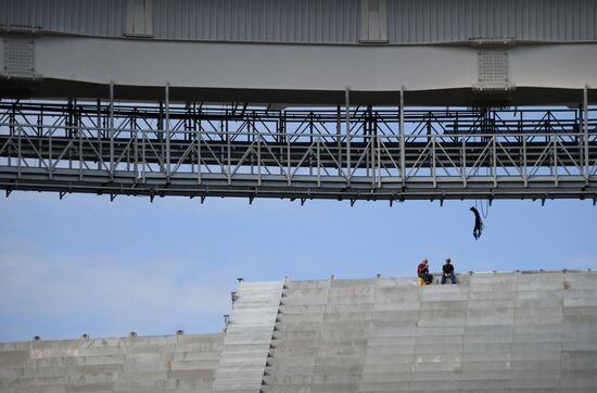 Cetral Stadium constructed in Yekaterinburg