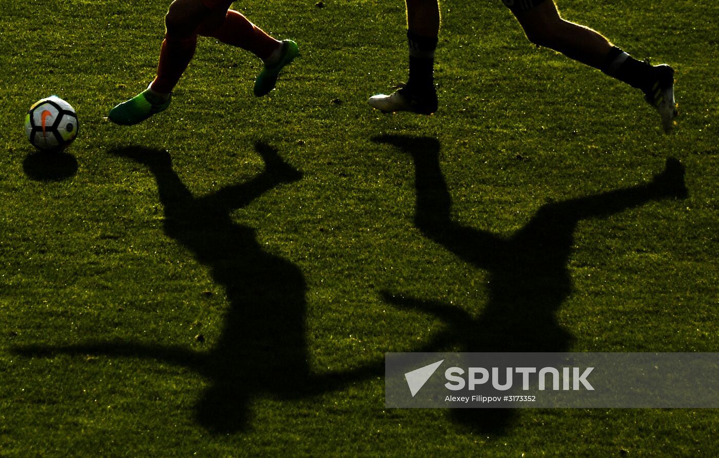 Football. Russian Premier League. Ural vs. CSKA